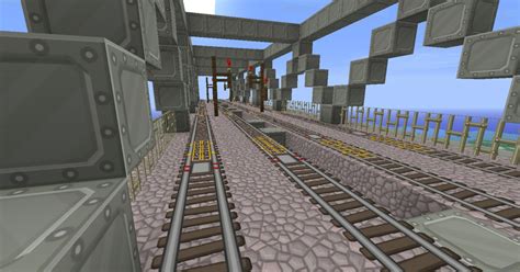 Iron Train Bridge Minecraft Map