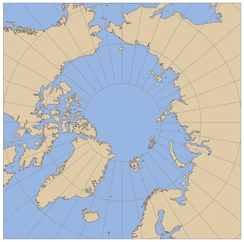 Polar stereographic projection — earthkit-maps 0.0.0 documentation