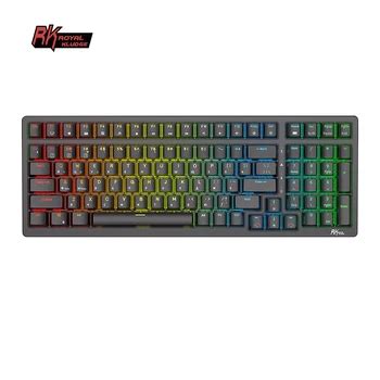 Royal Kludge Rk98 Custom Pc Full Keyboard 98 Keys Rgb Backlight ...