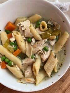 Low Sodium Chicken Noodle Soup - A One Pot Wonder - The Heart Dietitian