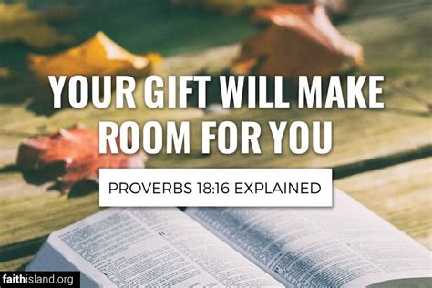 Your Gift Will Make Room for You - Proverbs 18:16 Explained | Faith Island