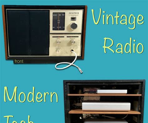 Vintage Radio for Modern Tech : 9 Steps (with Pictures) - Instructables