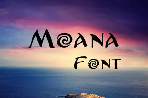 Moana Font Free Download