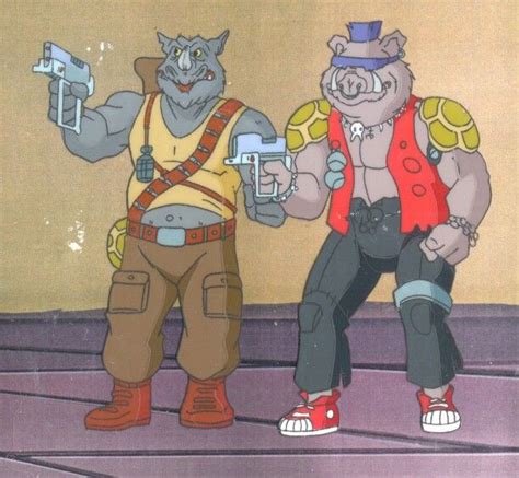 Bebop and Rocksteady (TMNT) | Bebop and rocksteady, Tmnt, Childhood ...