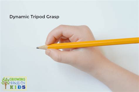 Typical Pencil Grasp Development for Kids