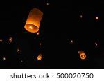 Sky Lanterns Free Stock Photo - Public Domain Pictures