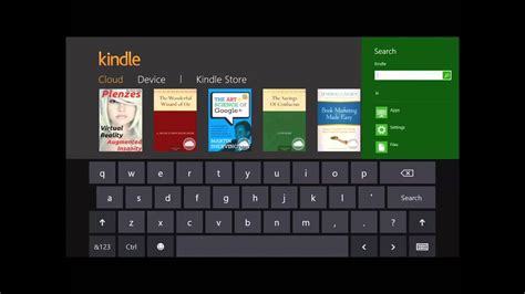 Kindle App for Windows 8: How To & Features - YouTube