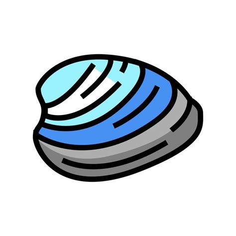 ocean quahog clam color icon vector illustration 18855780 Vector Art at Vecteezy