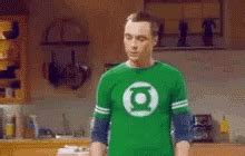 Sheldon Big Bang Theory GIF - Sheldon Big Bang Theory Green Lantern - Discover & Share GIFs