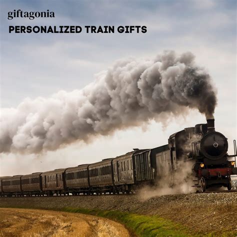 Personalized Train Gifts - Giftagonia