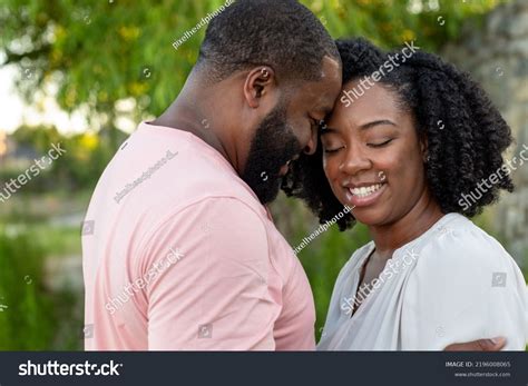 Happy African American Couple Hugging Stock Photo 2196008065 | Shutterstock