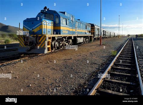 Namibia, Erongo region, the Shongololo express train Stock Photo ...