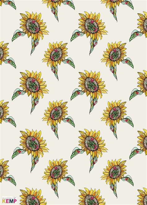 Sunflower Wrapping Paper – Francesca Kemp