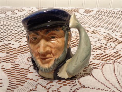 Vintage Toby Mug by Royal Doulton - Signed Face Mug