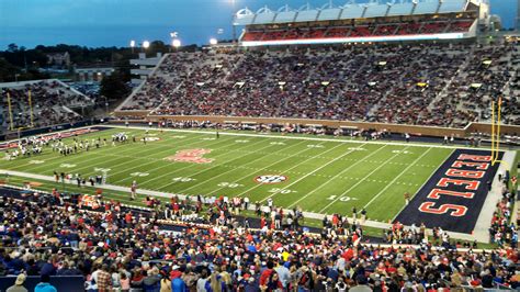 Vaught Hemingway Stadium - Facts, figures, pictures and more of the Mississippi Rebels college ...