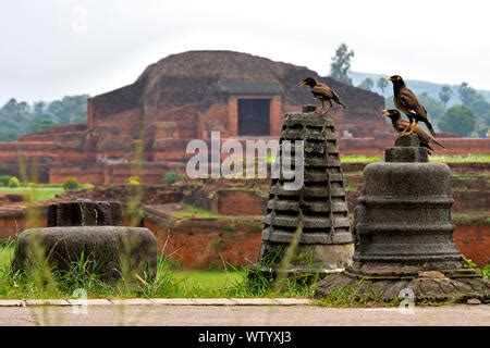 The historical monument of Vikramshila University, Vikramshila, Kahalgaon, Bihar,India. August ...