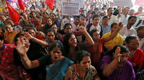 Bharat Bandh: 180 million workers have gone on strike in India — Quartz ...