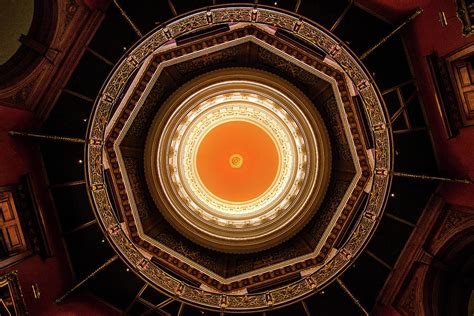 Statehouse Dome-New Jersey Photograph by Don Johnson | Fine Art America