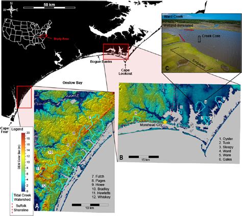 Figure 1 from Anthropogenic impacts on tidal creek sedimentation since ...