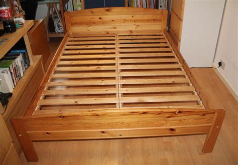 Solid pine, IKEA size double bed | in Glenrothes, Fife | Gumtree