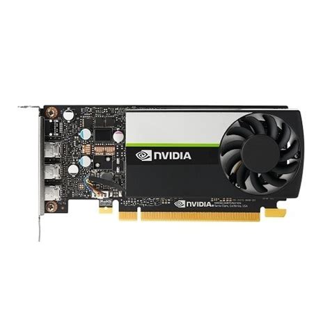 Dell NVIDIA® T400, 4 GB GDDR6, full height, PCIe 3.0x16, 3 mDP Graphics ...