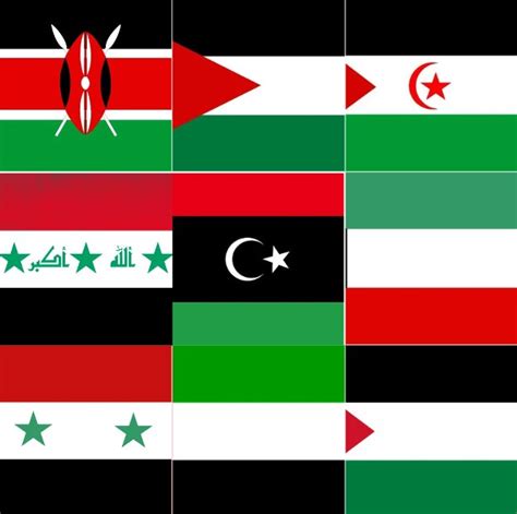 10+ Countries with Red, White, Black, and Green Flag - Blendspace