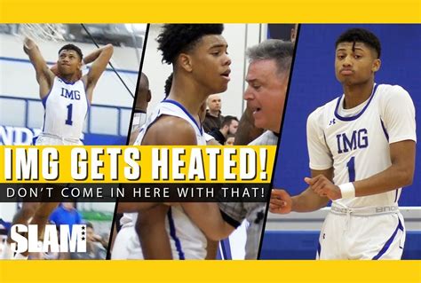 Noah Farrakhan & IMG Academy GET HEATED at Home! 😤 Trash Talk Erupts