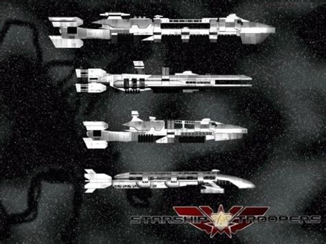 Fleet Profile View Scale One image - Starship Troopers: 1st ...