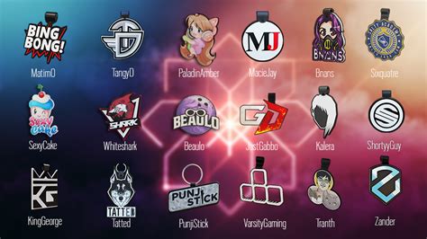 New Rainbow Six Siege Streamer Charms for Y5S4 | Rainbow Six Gamer