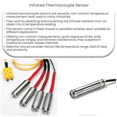 Infrared thermocouple sensor | How it works, Application & Advantages