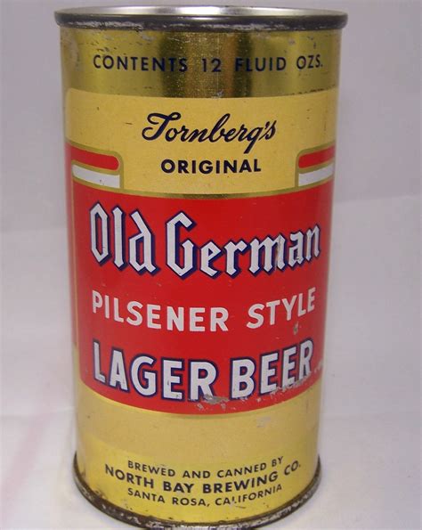 Tornberg's Old German Lager Beer, USBC 106-18, Grade 1 Sold on 5/14/15 – Beer Cans Plus