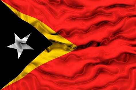 Premium Photo | National flag of east timor background with flag o of ...