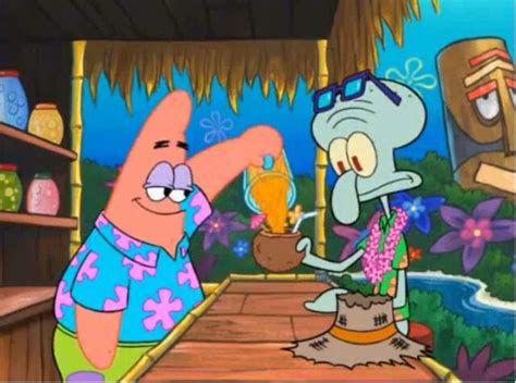 Squidward's Tiki Land Spongebob Wallpaper, Cartoon Wallpaper, Wallpaper ...