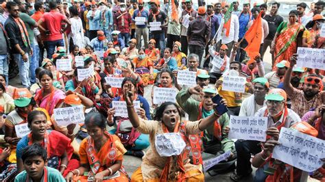 West Bengal assembly polls: BJP supporters continue protests over party's candidate selection ...