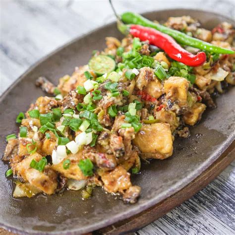 Tofu Sisig Recipe - Simply Bakings