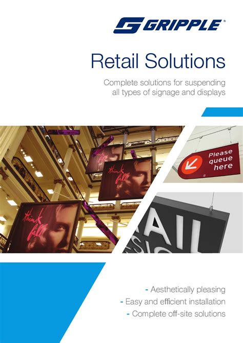 Gripple retail solutions catalogue by SENTOR ELECTRICAL - Issuu