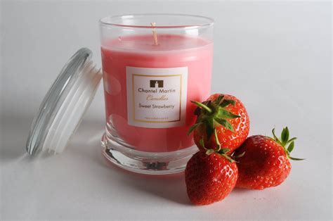 Sweet Strawberry Candle | Home Decor