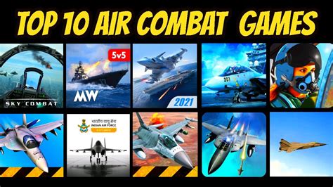 Top 10 Best Air Combat Mobile Games 2024 (Android,iOS) - YouTube