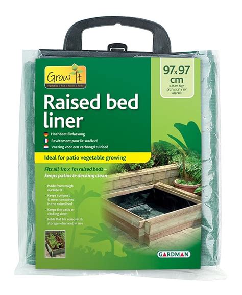 Gardman Grow It Raised Bed Liner 9102 Green: Amazon.co.uk: Garden & Outdoors