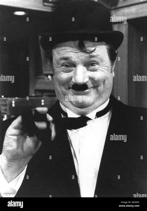 Television - Emmerdale - Alan Turner dresses up as Oliver Hardy Stock ...