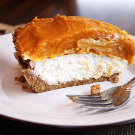 No-Bake Double Layer Pumpkin Pie