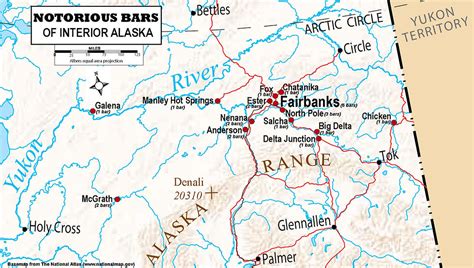 Map of Interior Alaska | notorious-bars-of-ak