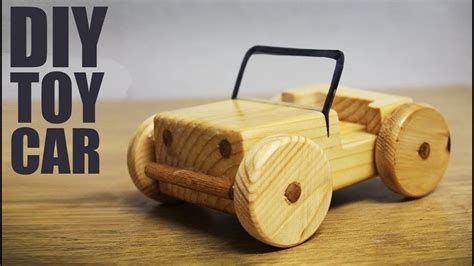 How to make a toy car at home - Wooden Toys Making - YouTube