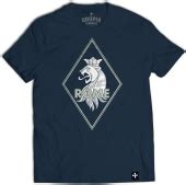 black T-Shirt ROME "Lion Head" - www.fantotal.de Onlineshop for Merch