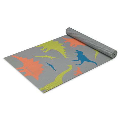 Gaiam Kids Yoga Mat Exercise Mat, Yoga for Kids with Fun Prints - Playtime for Babies, Active ...