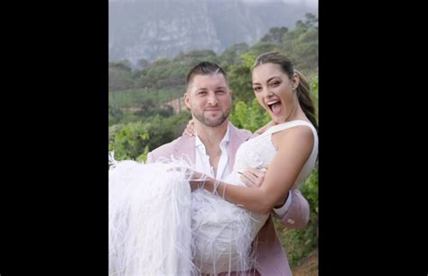 Tim Tebow marries former Miss Universe Demi-Leigh Nel-Peters in South ...