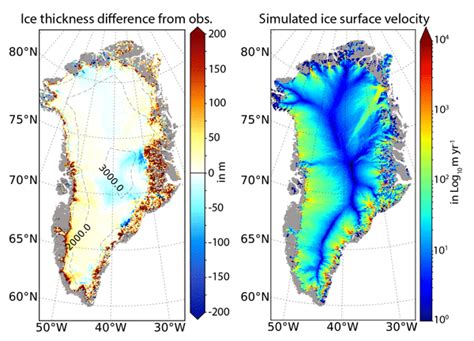 GMD - A rapidly converging initialisation method to simulate the present-day Greenland ice sheet ...