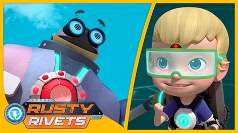 Rusty Makes a Life-Sized Video Game | Rusty Rivets | Cartoons for Kids ...