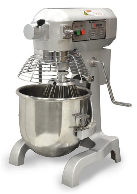 ETL Certified 20-QT Baking Mixer with Guard – Omcan