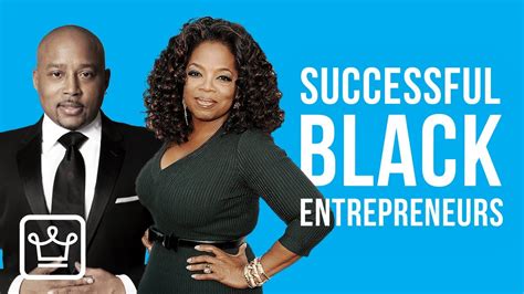 10 Most Successful Black Entrepreneurs - YouTube